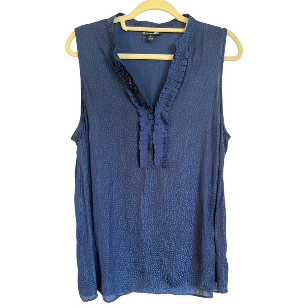 41 Hawthorn navy tank size 1X EUC